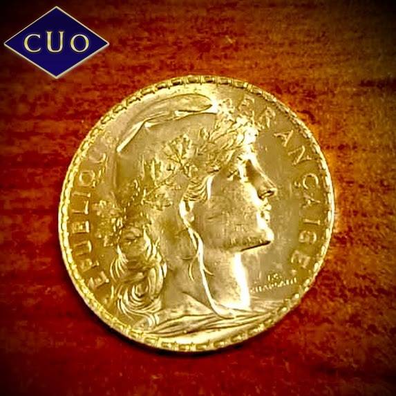 rachat Franc Marianne or 900 millièmes CUO