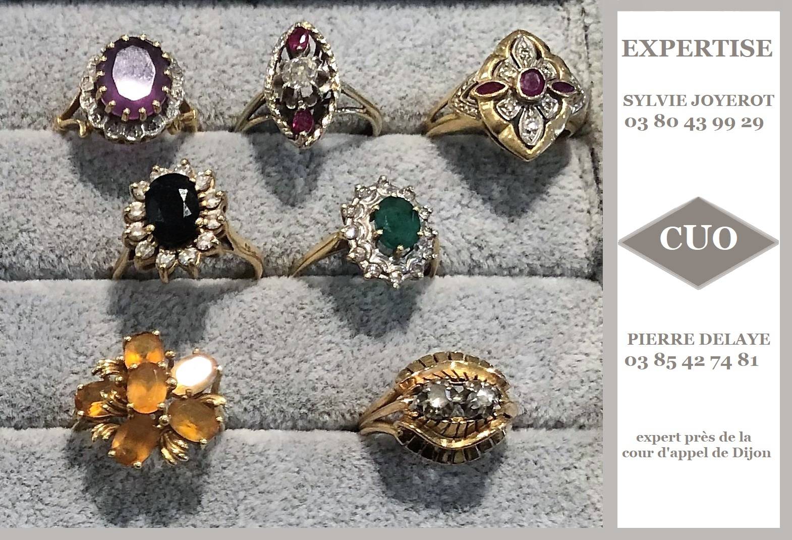 DELIVREZ -VOUS DES EXPERTISES POUR LES BIJOUX ET PIECES D'ORFEVRERIE au CUO?