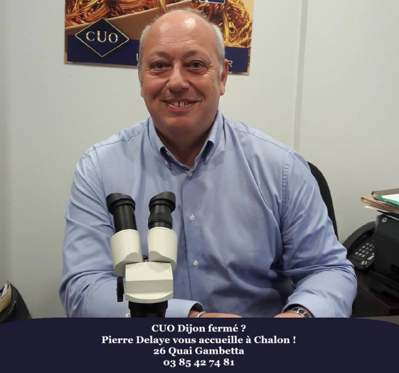 Pierre Delaye vous accueille au CUO Chalon sur Saône pour un rachat d'or sur mesure