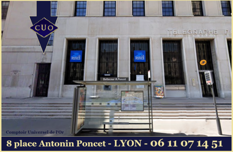 Rachat d'or et d'argent au meilleur prix à Lyon- Rhône en Auvergne-Rhône-Alpes