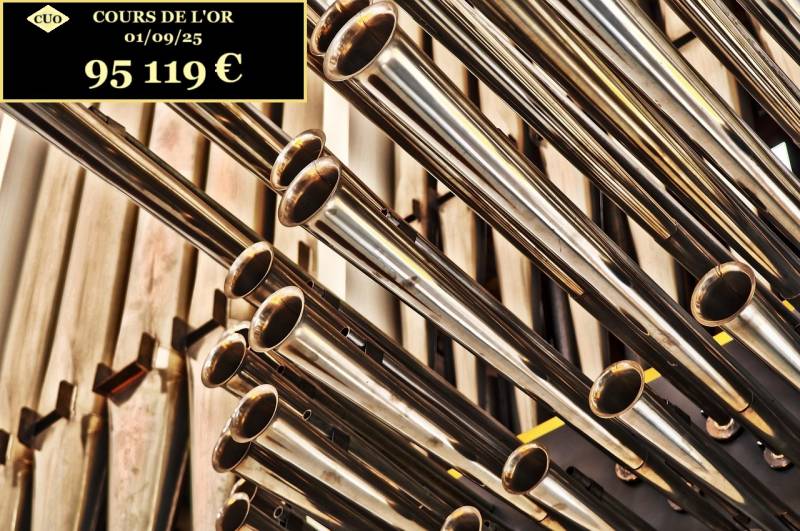 RENTREE EN FANFARE POUR LE COURS DE L'OR, CE 1ER SEPTEMBRE 2025, par le Comptoir Universel de l'or