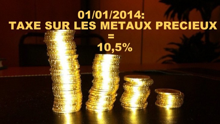Paie t'on une taxe lors d'une vente d'or, de bijoux or et argent à Villefranche, Mâcon et Chalon sur Saône?
