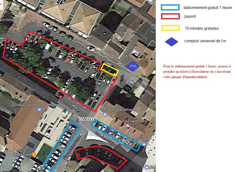 Peut on se garer facilement devant le comptoir de rachat d'or Mâcon?