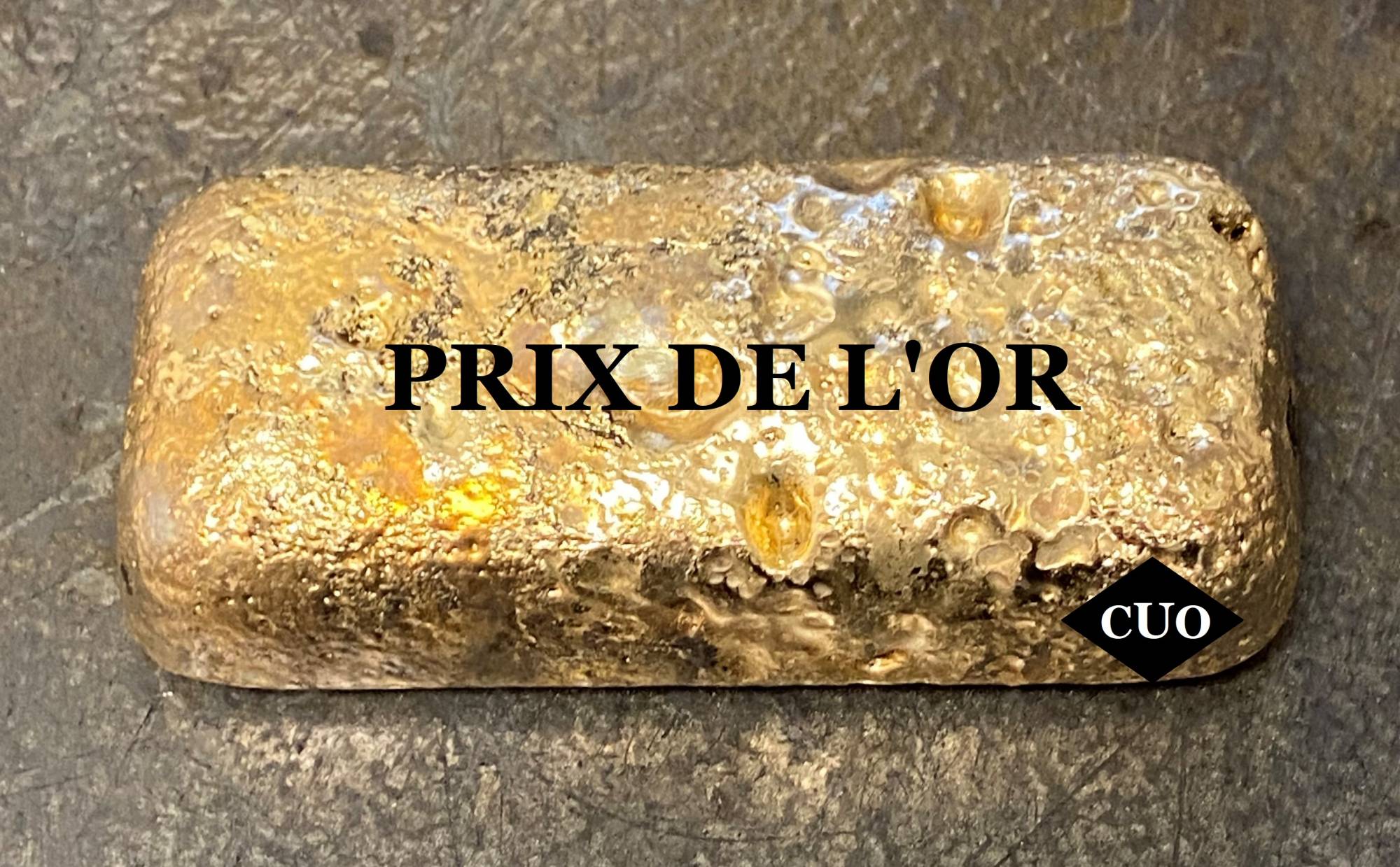 Le prix de l'or record en 2024 par le comptoir universel de l'or Dijon